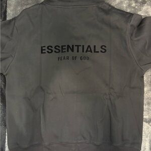Essentials Black Hoodie